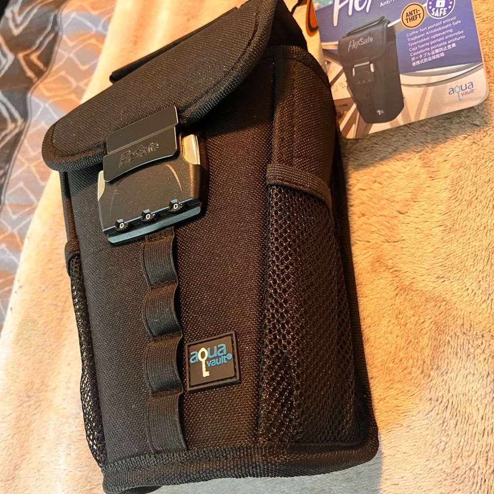 Black Portable Safe